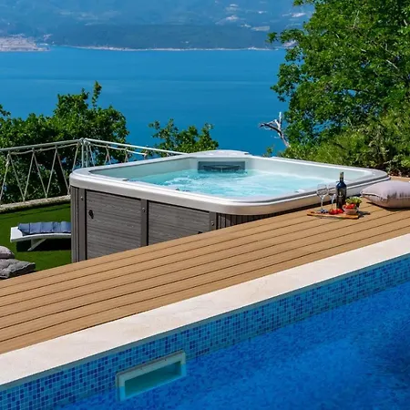Villa Maruncela With Sea And Island Views, 5 Bedrooms, Private Pool, Gym Lokva Rogoznica