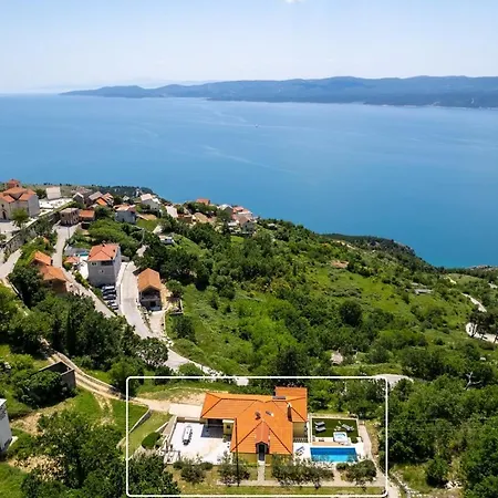 Maruncela With Sea And Island Views, 5 Bedrooms, Private Pool, Gym Villa Lokva Rogoznica